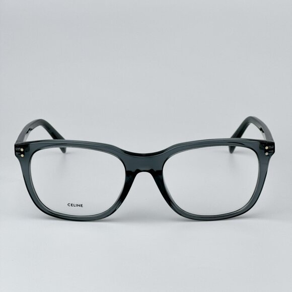 Celine CL50082I 090 BRAND NEW Eyeglasses Transparent Grey Blue Square Unisex - Picture 4 of 10